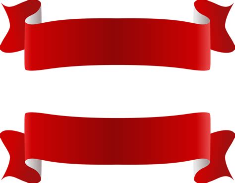 Ribbon Banner PNG Transparent Images Free Download .